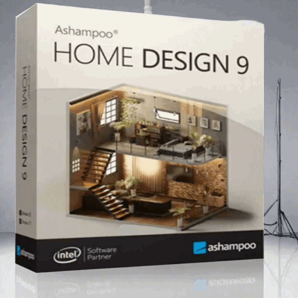 Ashampoo Home Design 9 Activation License – Powerful 3D home design software for planning and visualizing architectural projects.