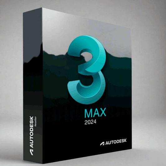Autodesk 3ds Max 2024 – 3D modeling, rendering, and animation software for 1 device with a 1-year license.