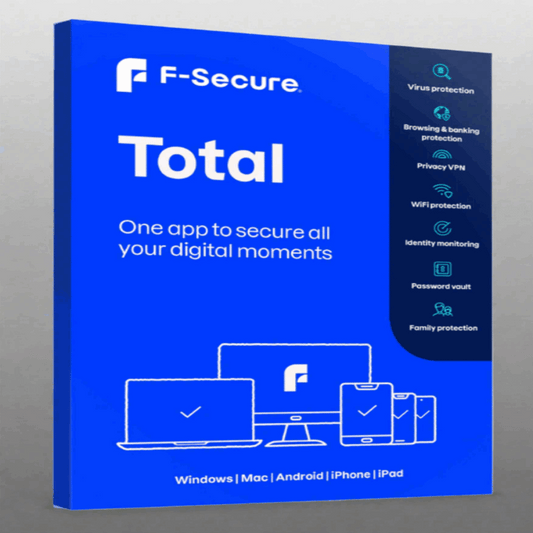 F‑Secure Total (PC, Android, Mac) - Global License
