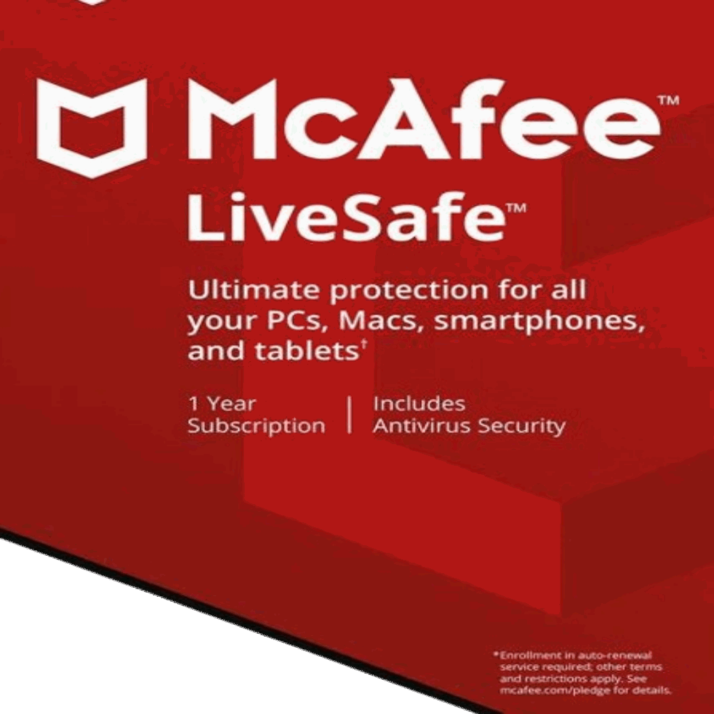 Mcafee Livesafe license