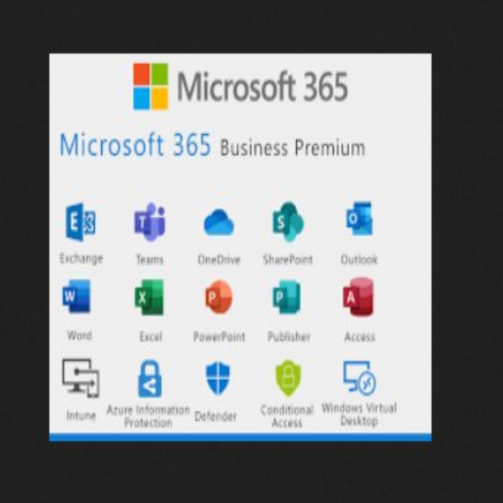 Office 365 Business Premium – 5 PC License with Cloud Storage and Productivity Tools.