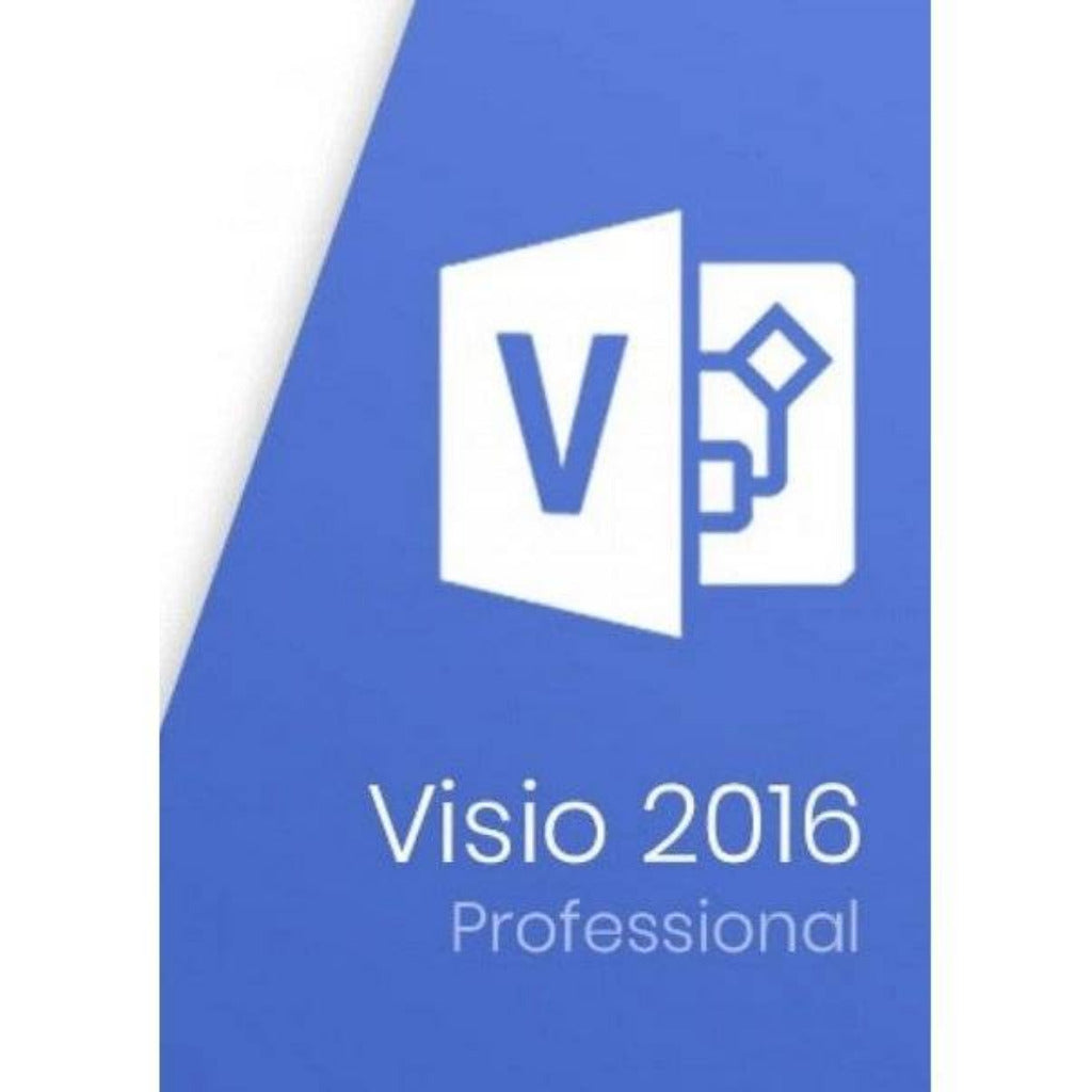 Visio 2016 Professional (5PC) Genuine License - Software shop store