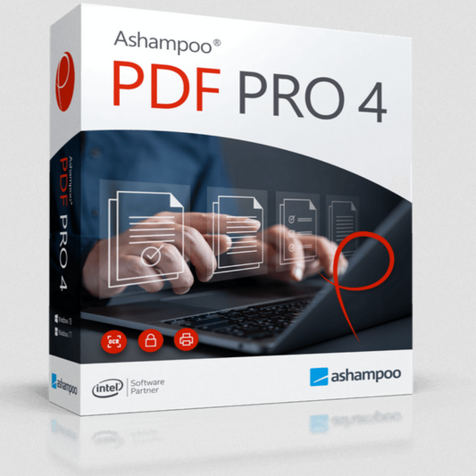Ashampoo PDF Pro 3 – Lifetime license for 1 PC, advanced PDF editing and management software.