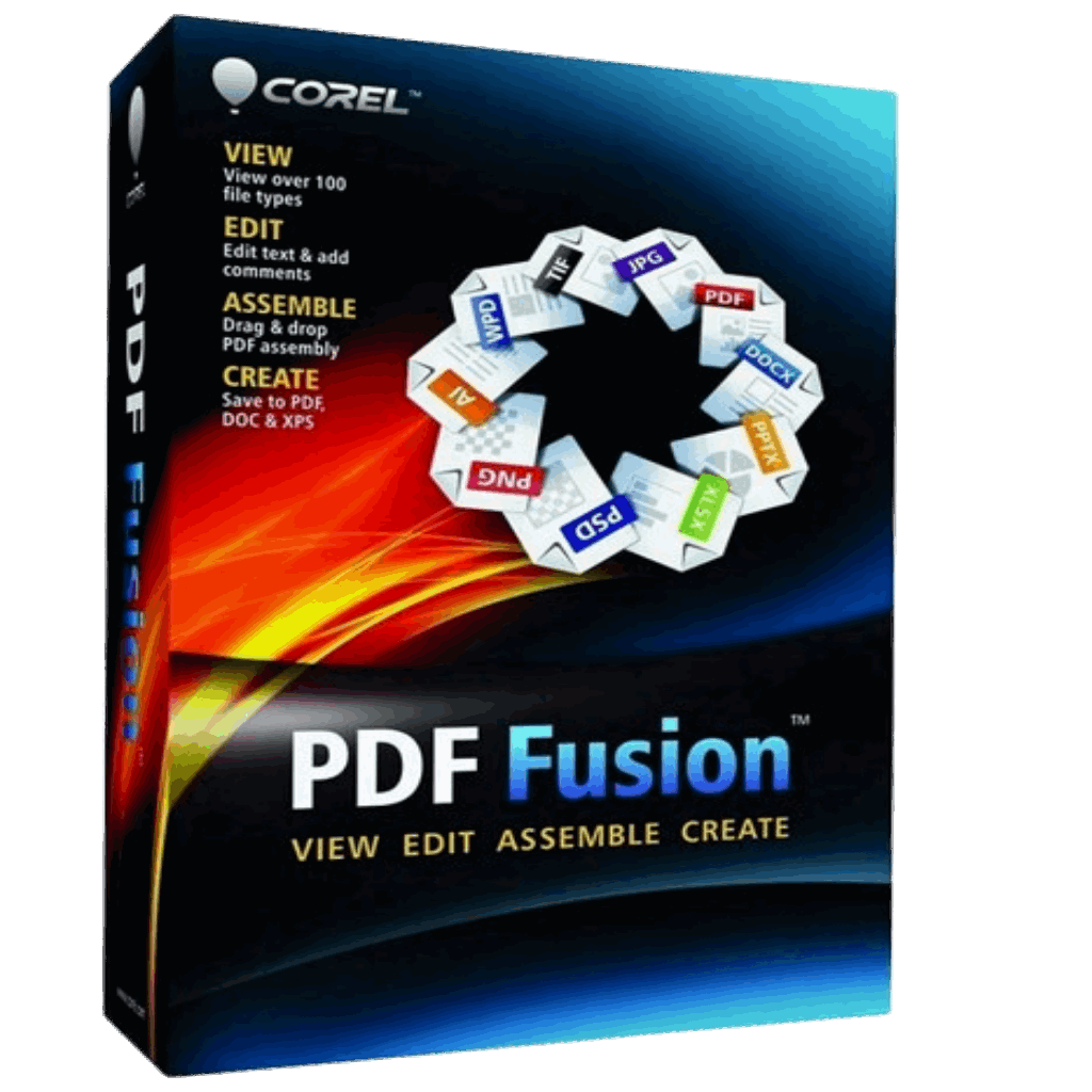 Corel PDF Fusion License – All-in-one PDF creator, editor, and converter for seamless document management and collaboration.