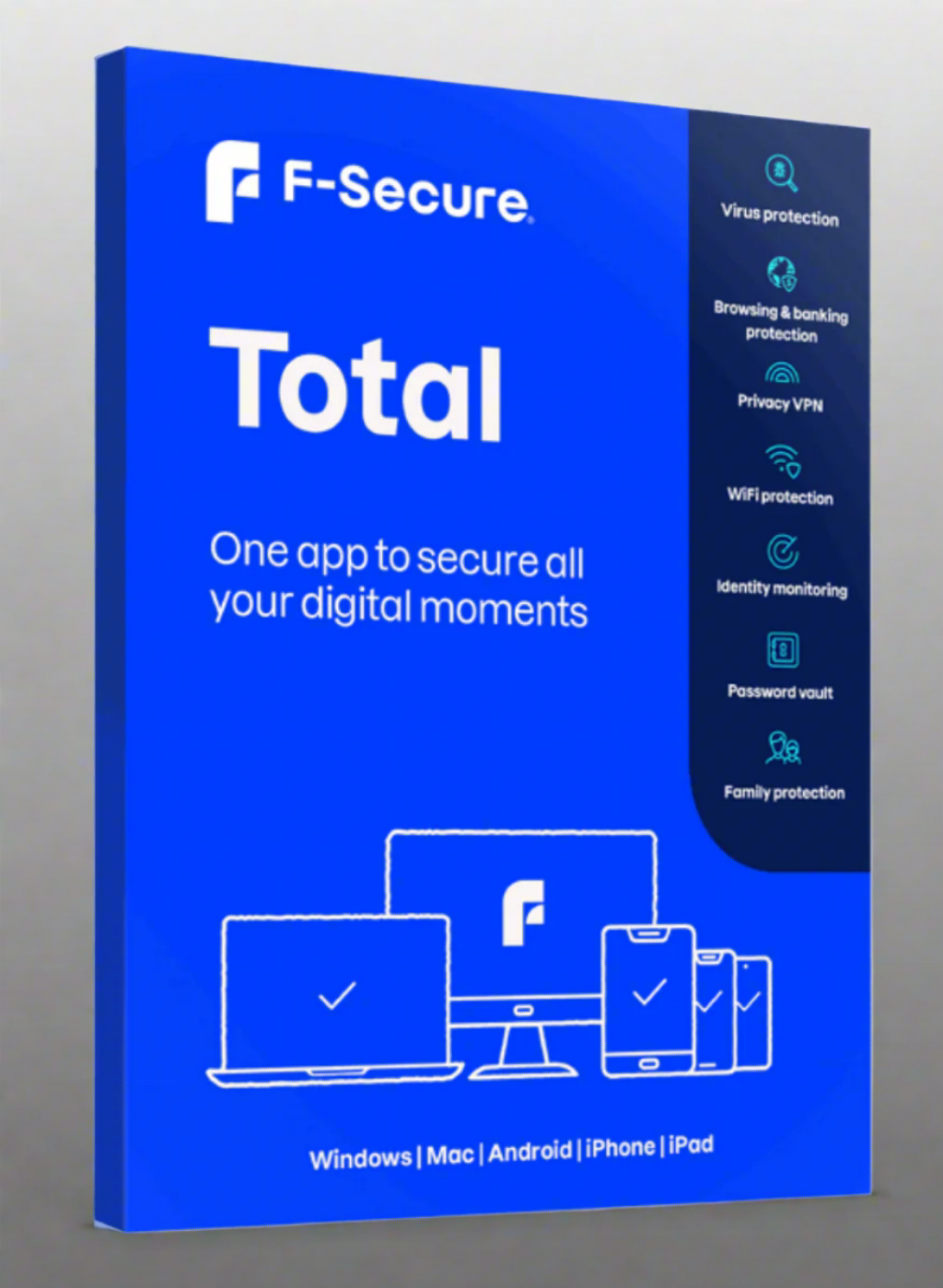 F‑Secure Total (PC, Android, Mac) - Global License