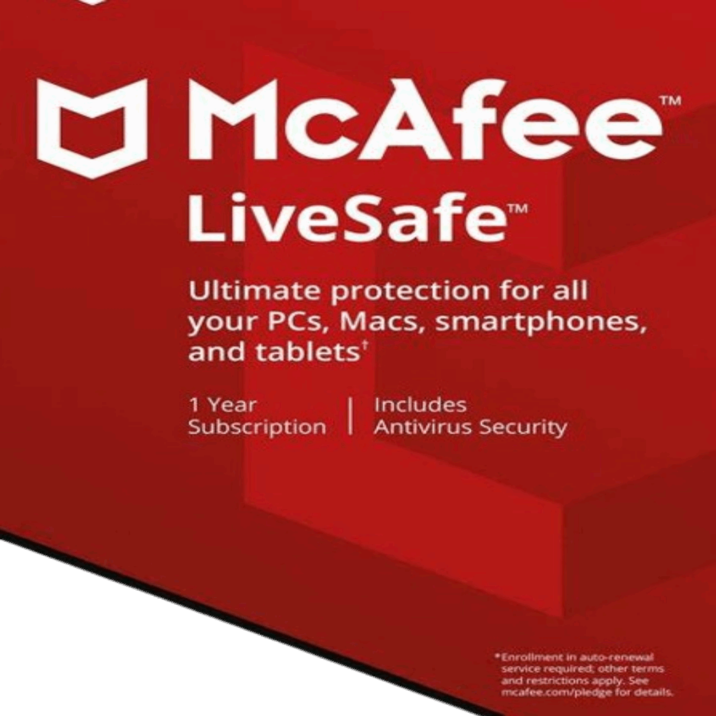 Mcafee Livesafe license