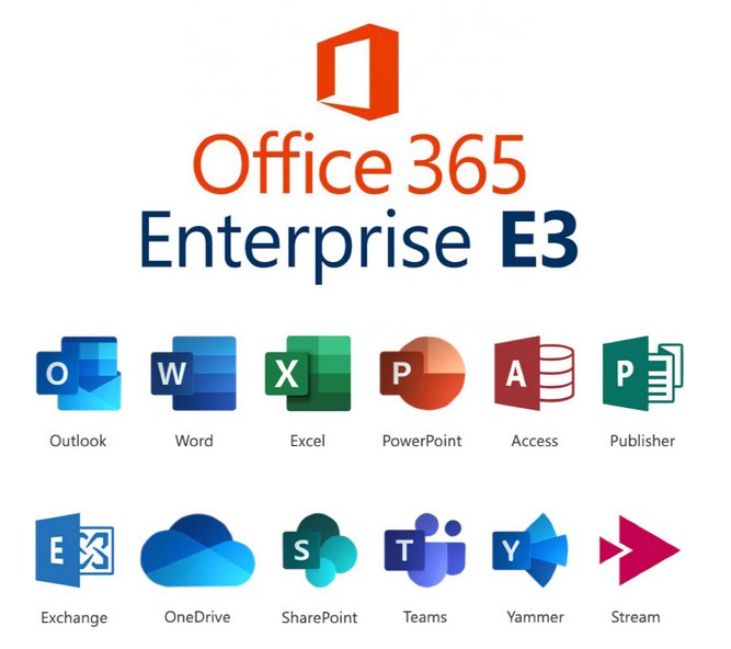 Office 365 E3 1 Year (100 Users)