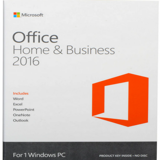 Microsoft Office Home and Business 2016 Activation License - Software shop