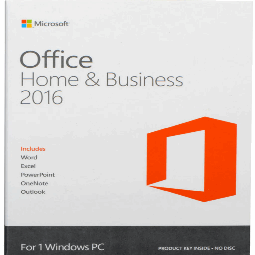 Microsoft Office Home and Business 2016 Activation License - Software shop