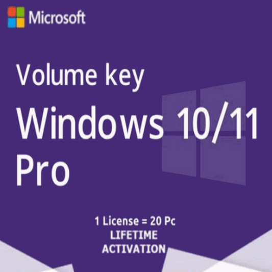 Windows 10/11 MAK volume license