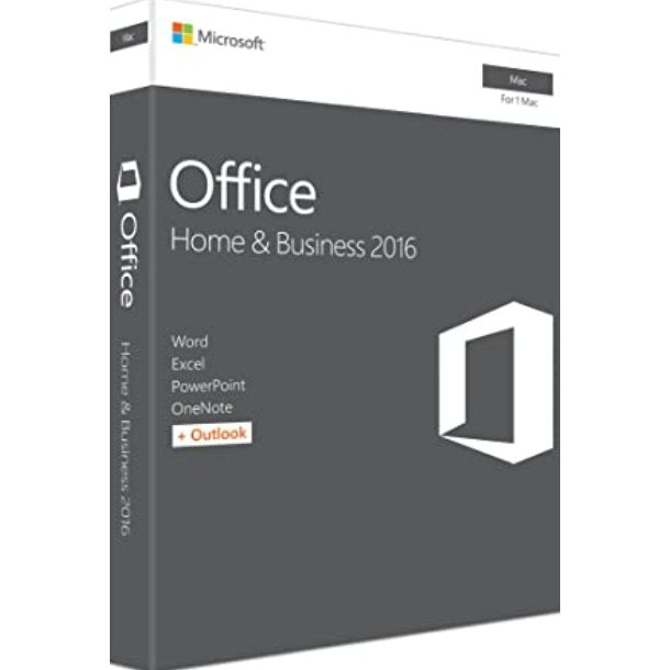 Office Home and Business 2016 License for MAC