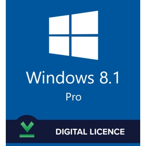 Windows 8.1 Pro 32/64 Bit Genuine License - Software shop store