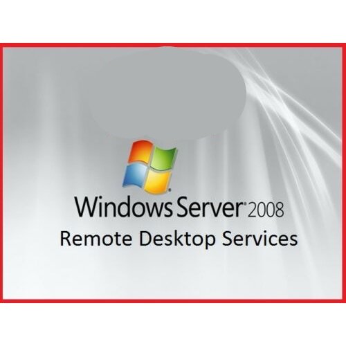 Windows Server 2008 Remote Desktop Services RDS 20 User Cal's License - Software shop store