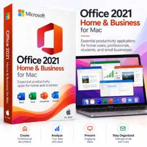 Office 2021 Home and Business for Mac 1 device