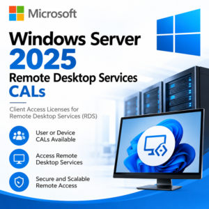 Windows Server 2025 Remote Desktop Services CALs for secure remote desktop access