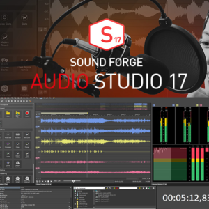 MAGIX Sound Forge Pro 17 professional audio editing software for Windows