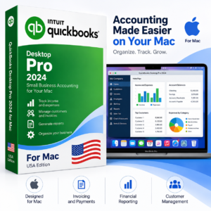 QuickBooks Desktop Pro 2024 for Mac USA Edition accounting software