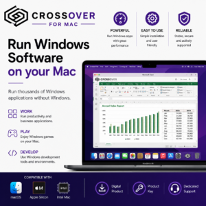 CrossOver for Mac Windows application compatibility software for macOS